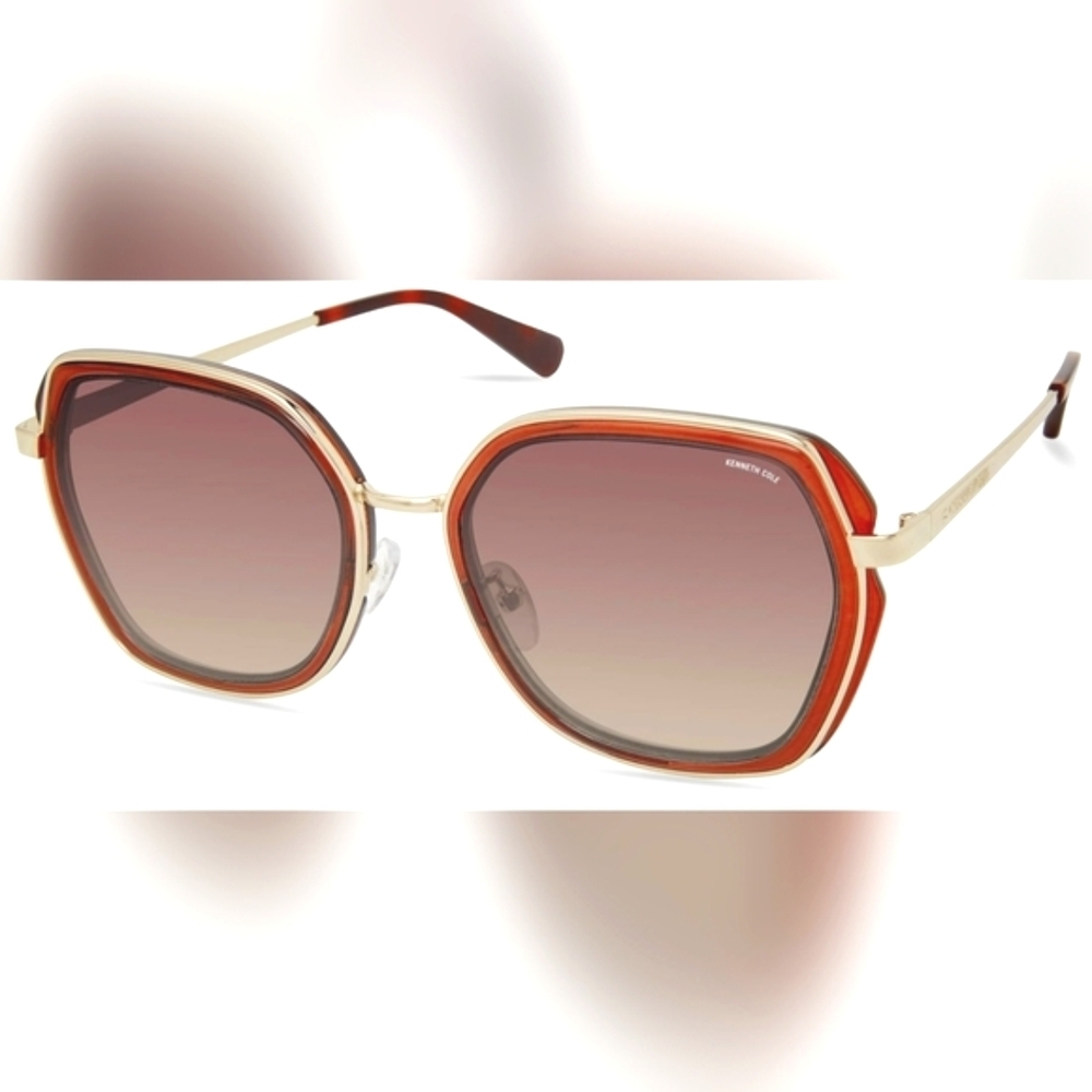 💥💥💢Kennith Cole  Geometric Shape Metal Sunglasses